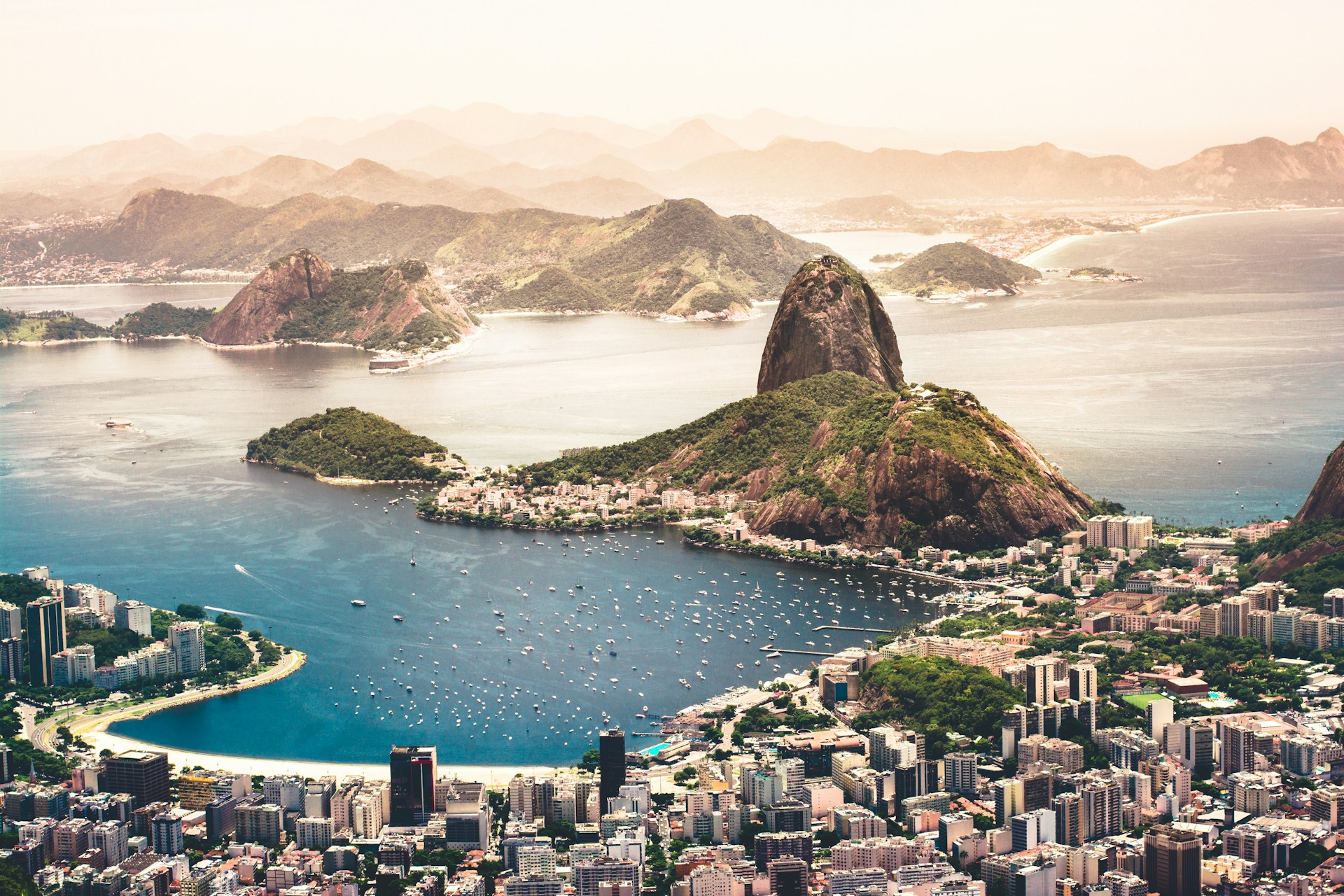 Brazil landscape of Rio de Janeiro